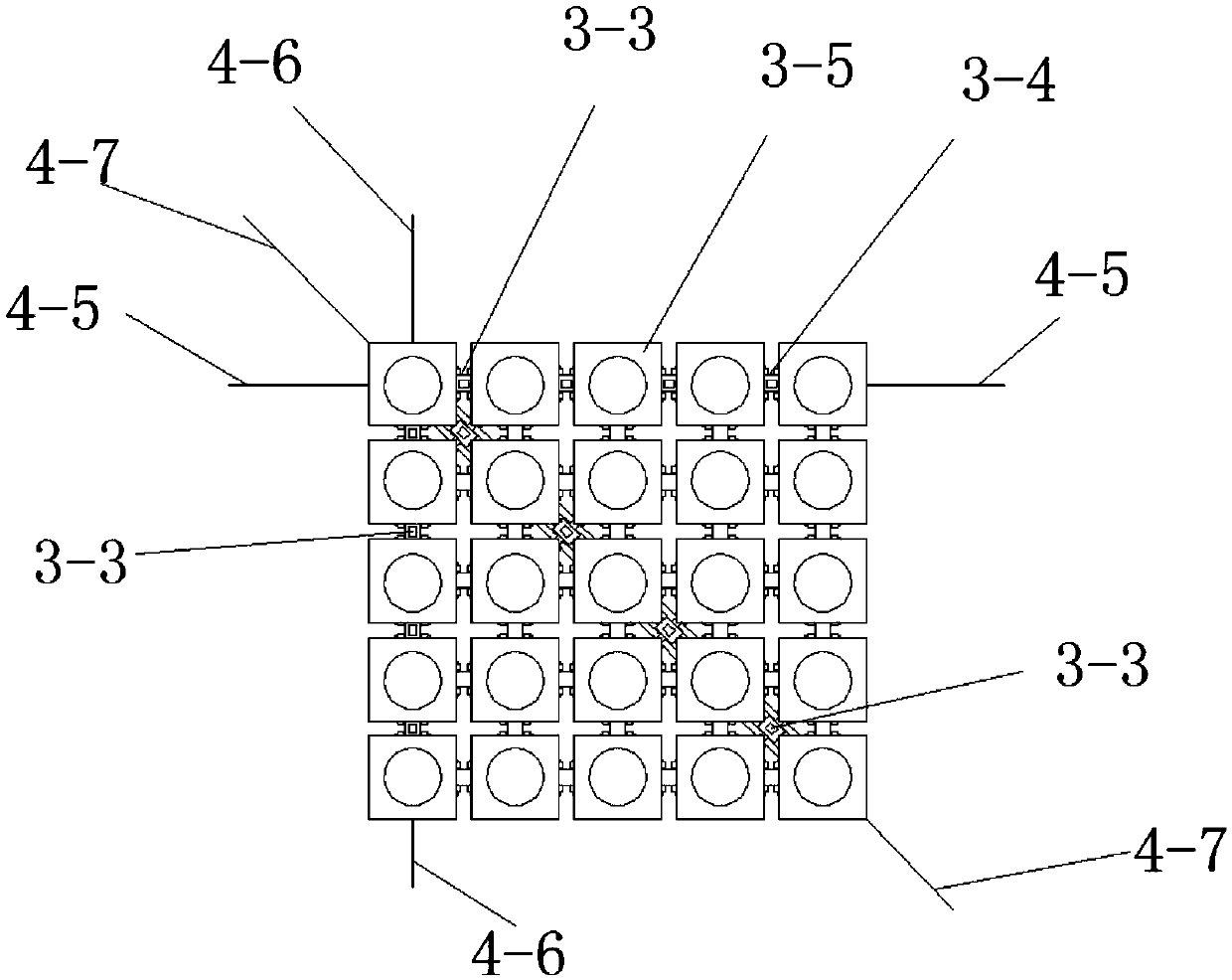 Seedling growth apparatus for agricultural greenhouse