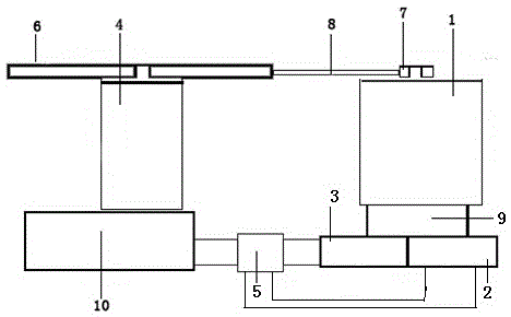 Continuous running power generation device of electric vehicle