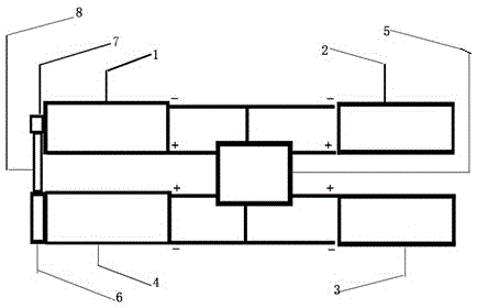 Continuous running power generation device of electric vehicle