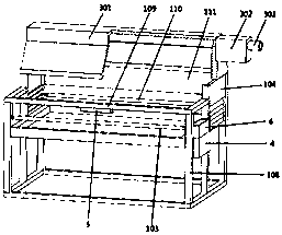 PCT-based antibacterial flame-retardant simulation wig fiber and preparation method thereof