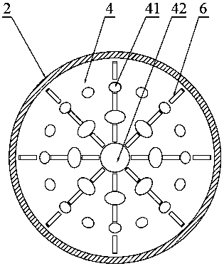 High-yield and energy-saving mixing type lime kiln