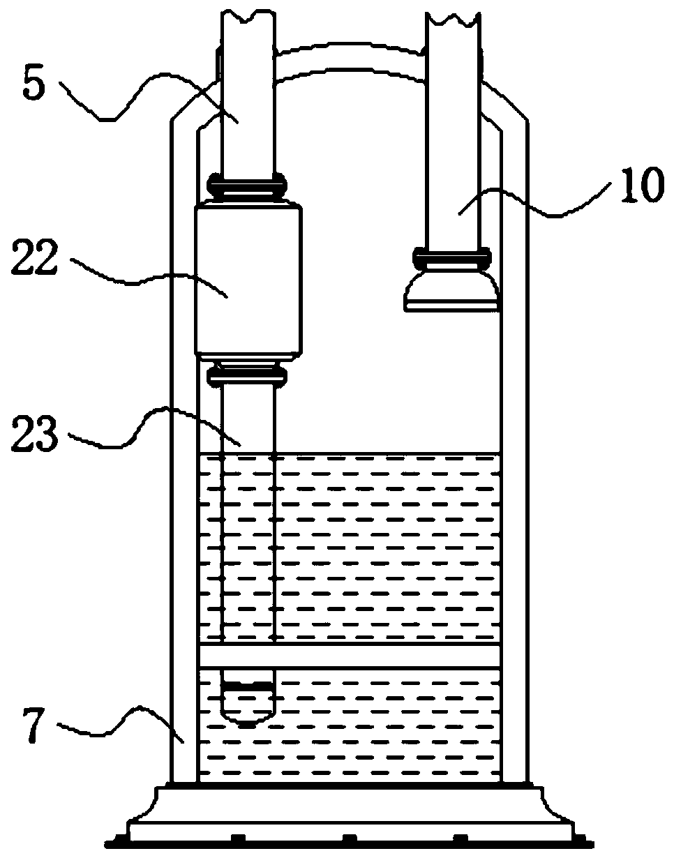 Air purification device used for outdoor dust removal and sterilization and using method of device