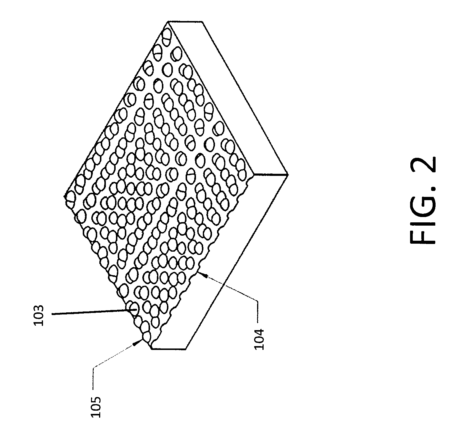 Processes for producing regular repeating patterns on surfaces of interbody devices