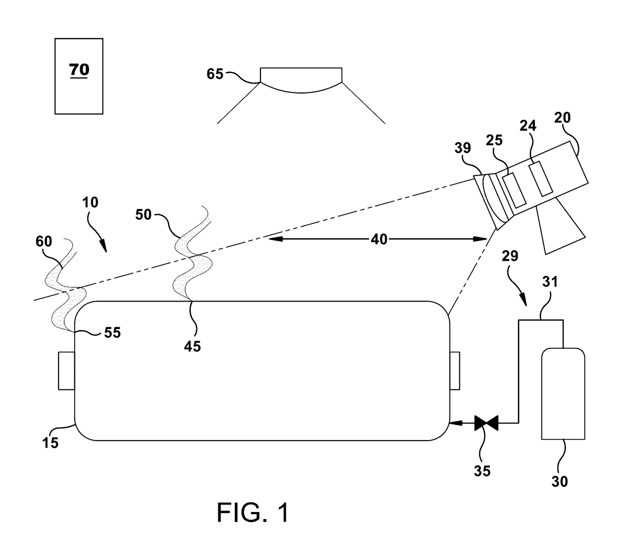 System and method for detecting leaks in generators