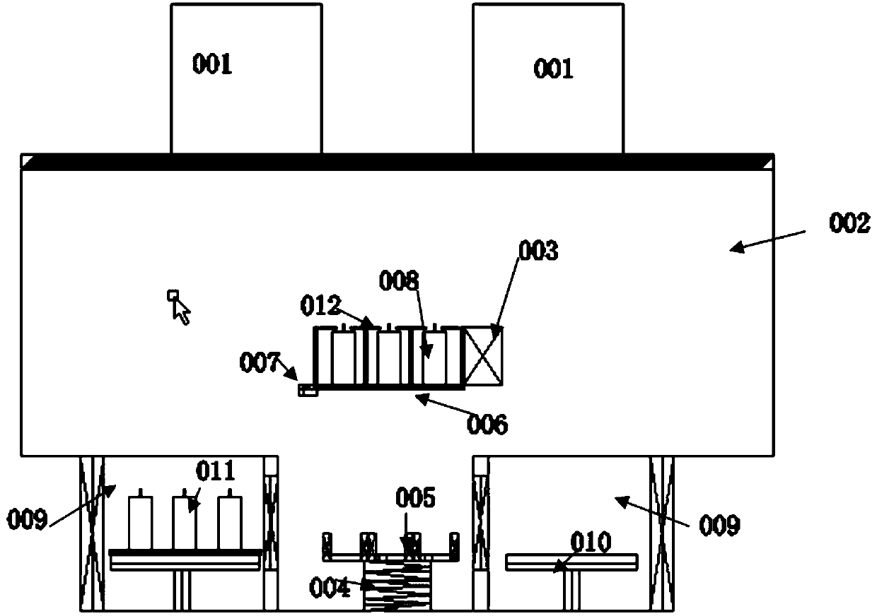 Continuous vapor deposition equipment