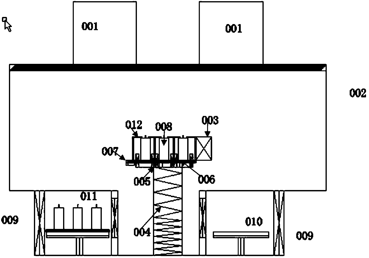 Continuous vapor deposition equipment