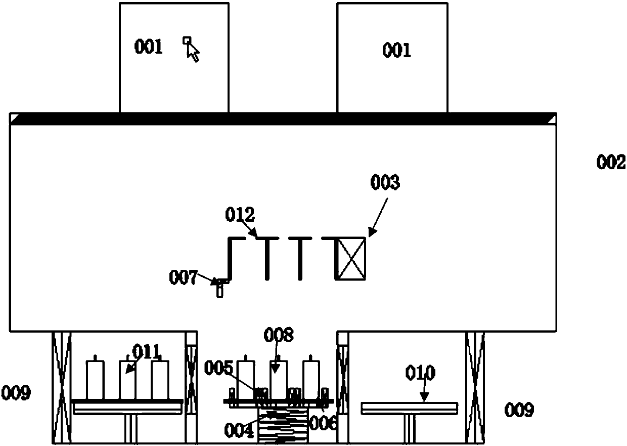 Continuous vapor deposition equipment