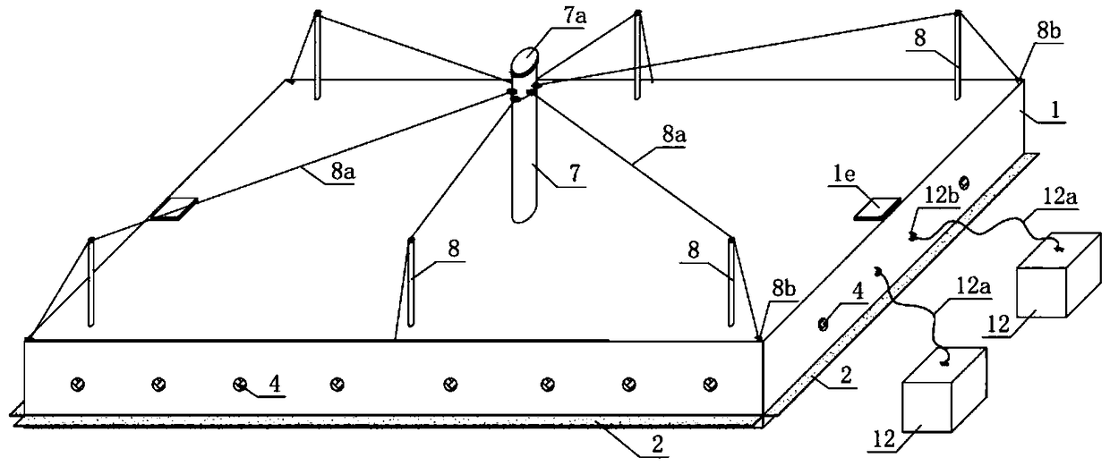 Offshore floating safety shelter