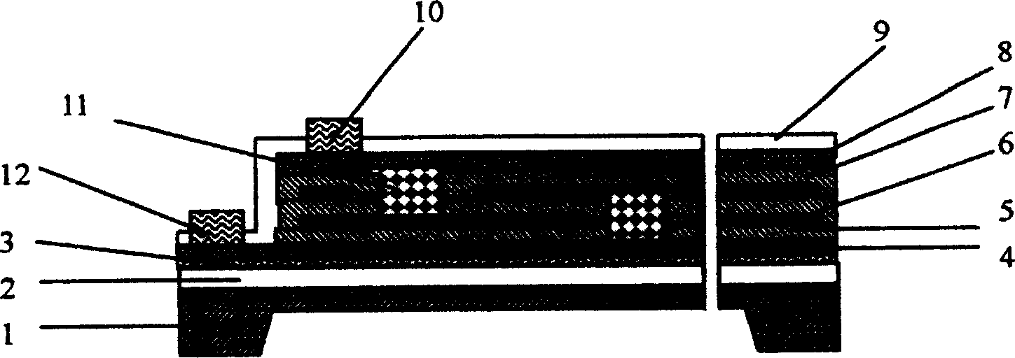 Piezoelectric driving element having multilayer piezoelectric composite membrane structure