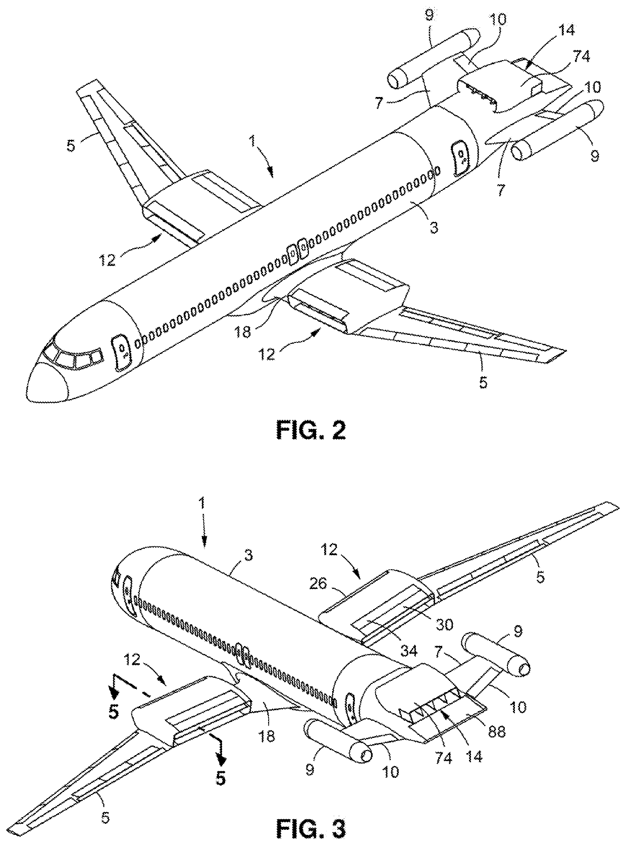 Multi-function nacelles for an aircraft