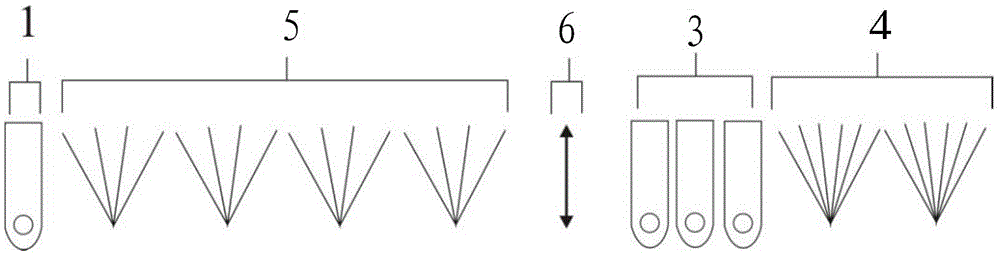 A kind of production method of anti-snag warp knitting pressed yarn/loop pattern fabric