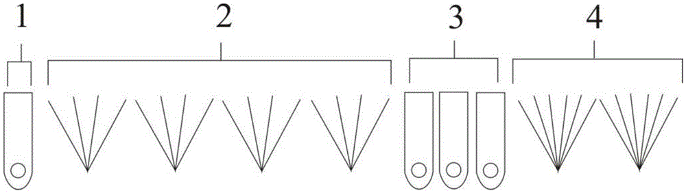 A kind of production method of anti-snag warp knitting pressed yarn/loop pattern fabric