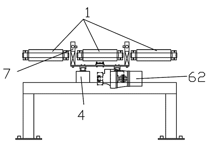 Automatic metal substrate feeding device