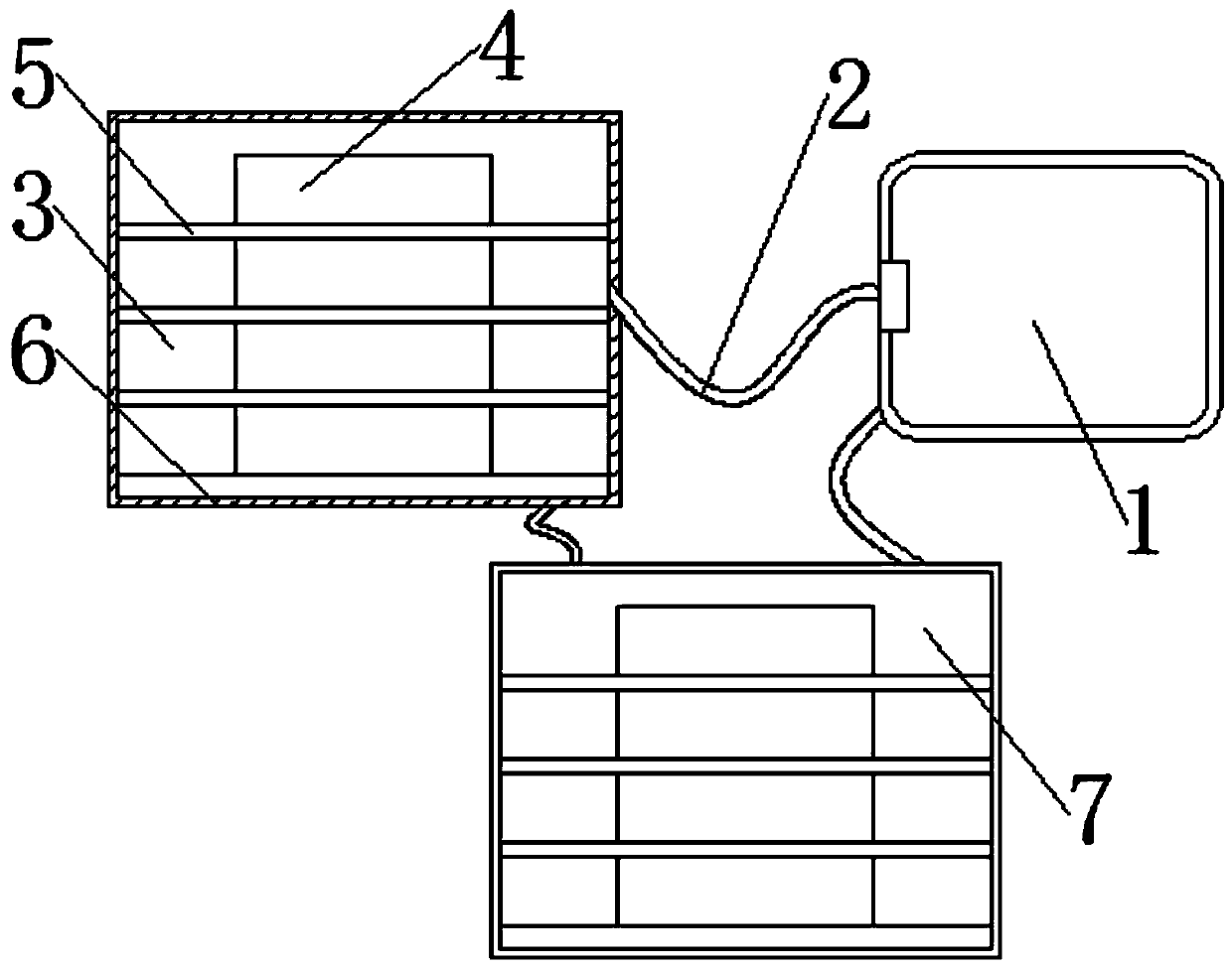 Electric vehicle coupling heat management system with high safety