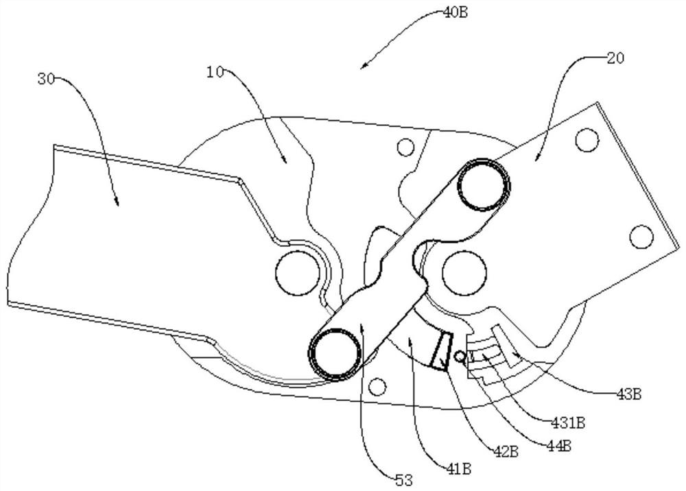 Limiting adjusting connecting rod device and lower limb brace