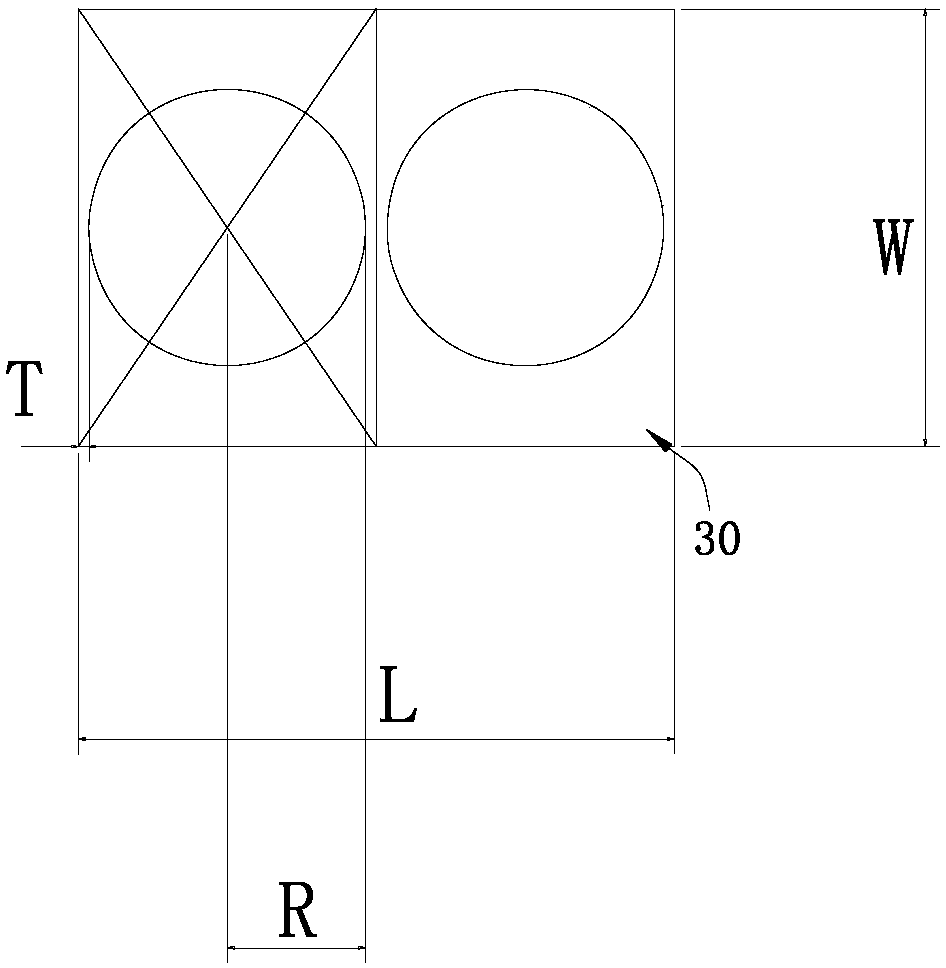 Prism total reflection double-lens common-chip module