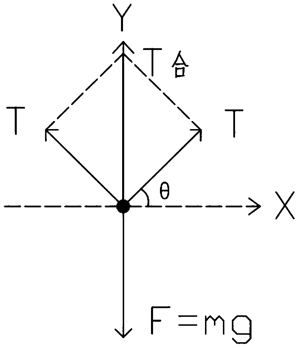 Mechanical external oxygen lance anti-falling device