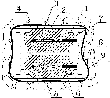 Blasting demolition method for cylindrical steel column structure buildings