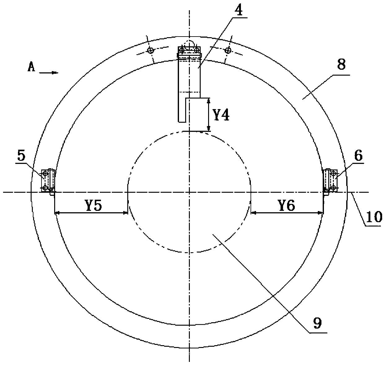 A detection tool for the integral delivery module of a steam turbine