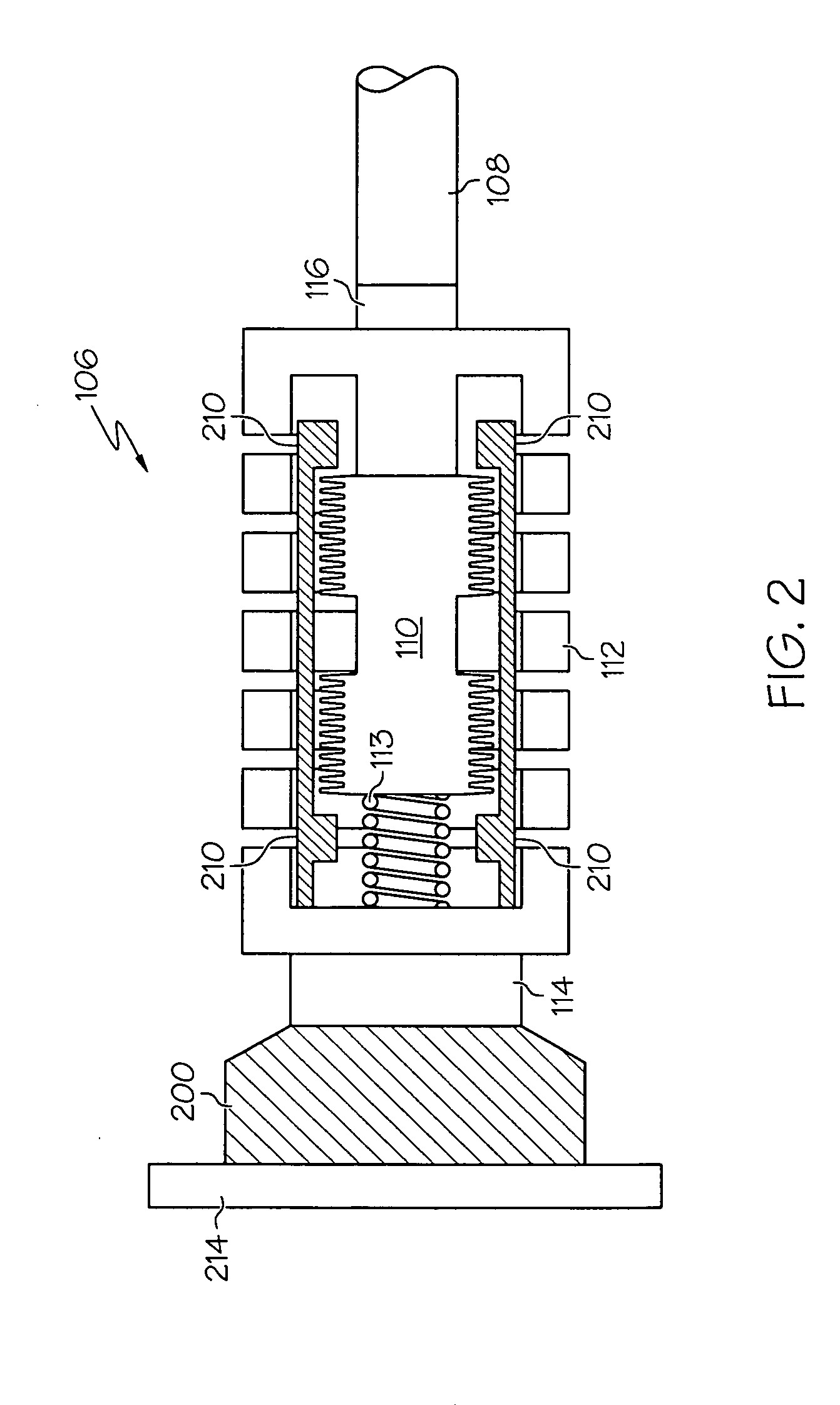 Two stage vibration isolator