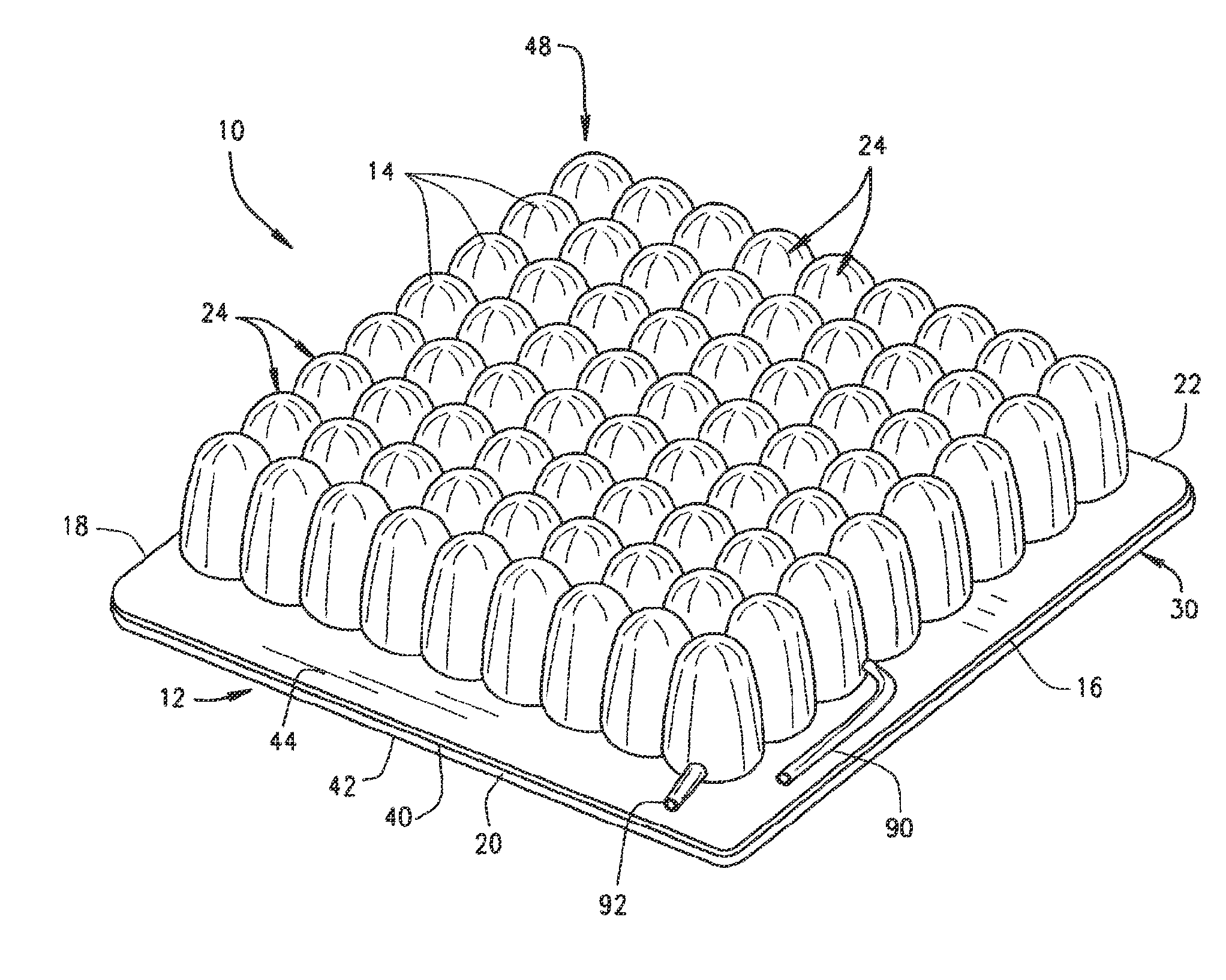 Methods and apparatus for fabricating cellular cushions