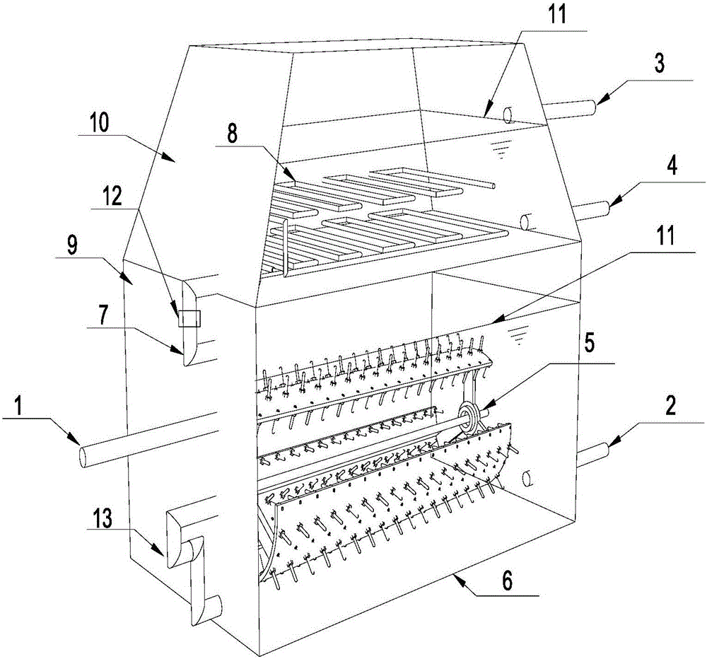 Automatic repair equipment for polluted soil