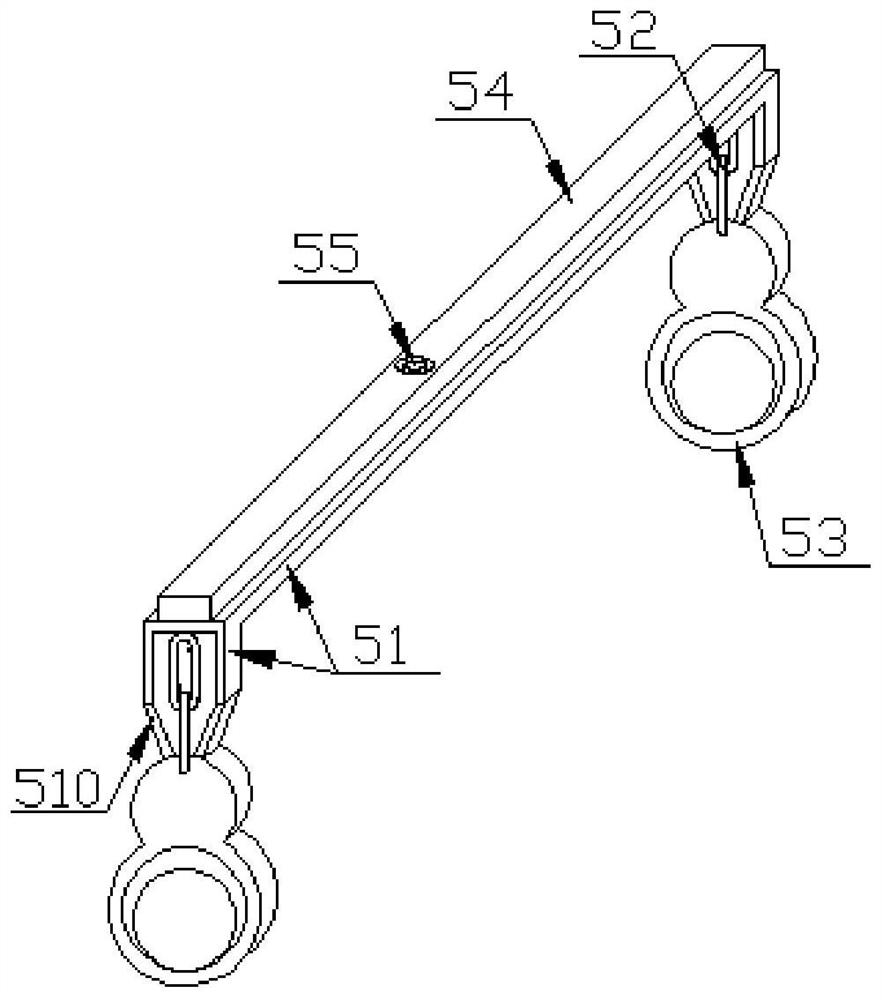 Lifeboat hoisting device for ocean-going passenger ships