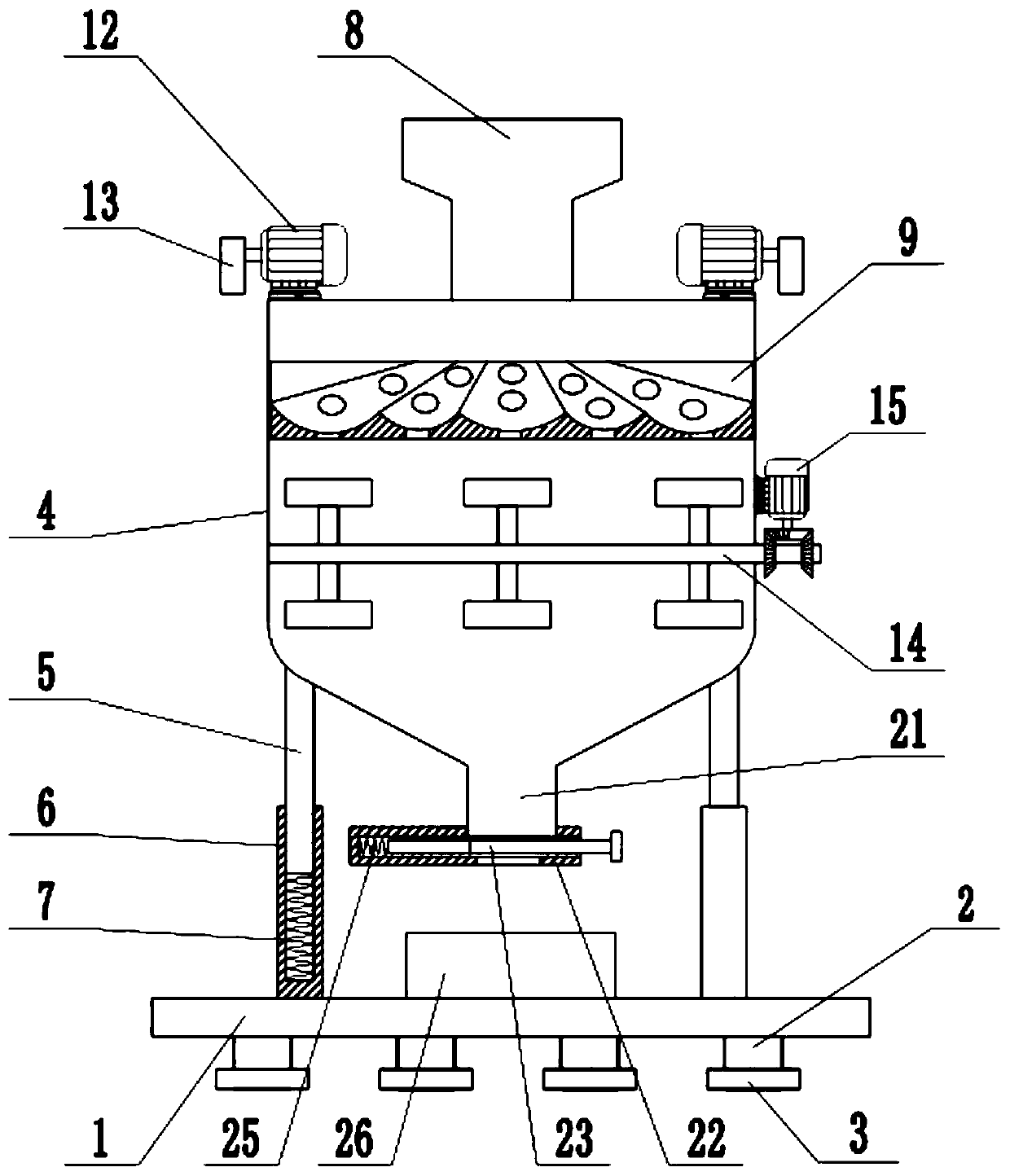 Mathematics probability teaching demonstration device