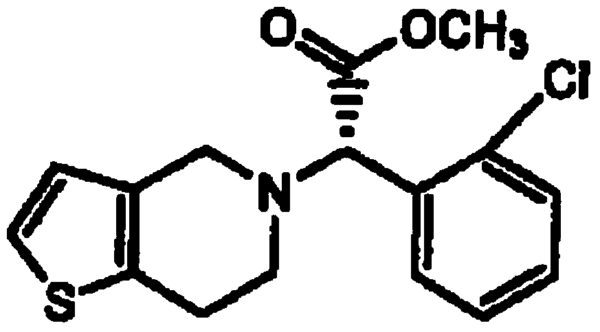 Synthesis method of clopidogrel isomer (+)-(R-)-clopidogrel hydrochloride