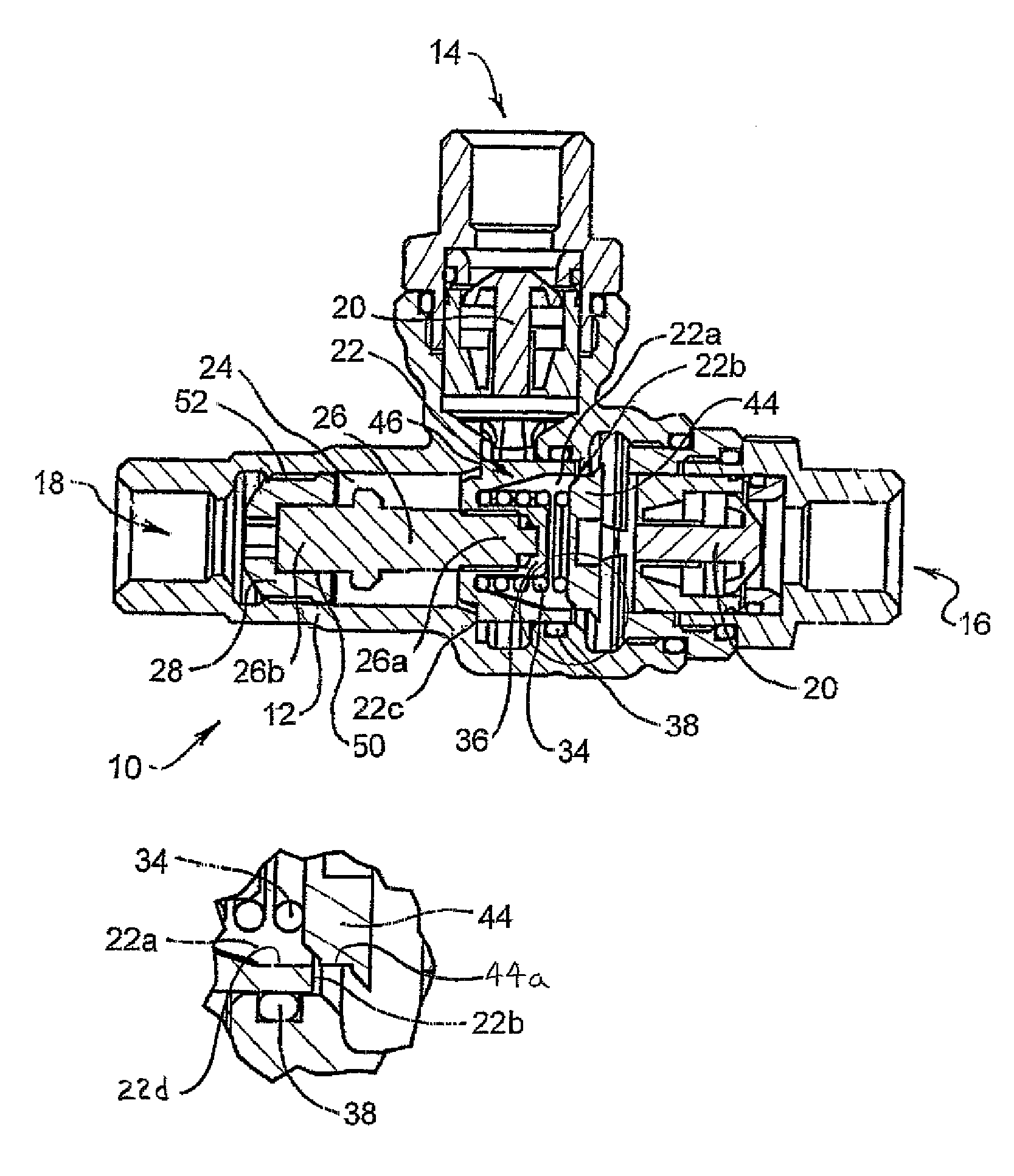 Thermostatic mixing valve