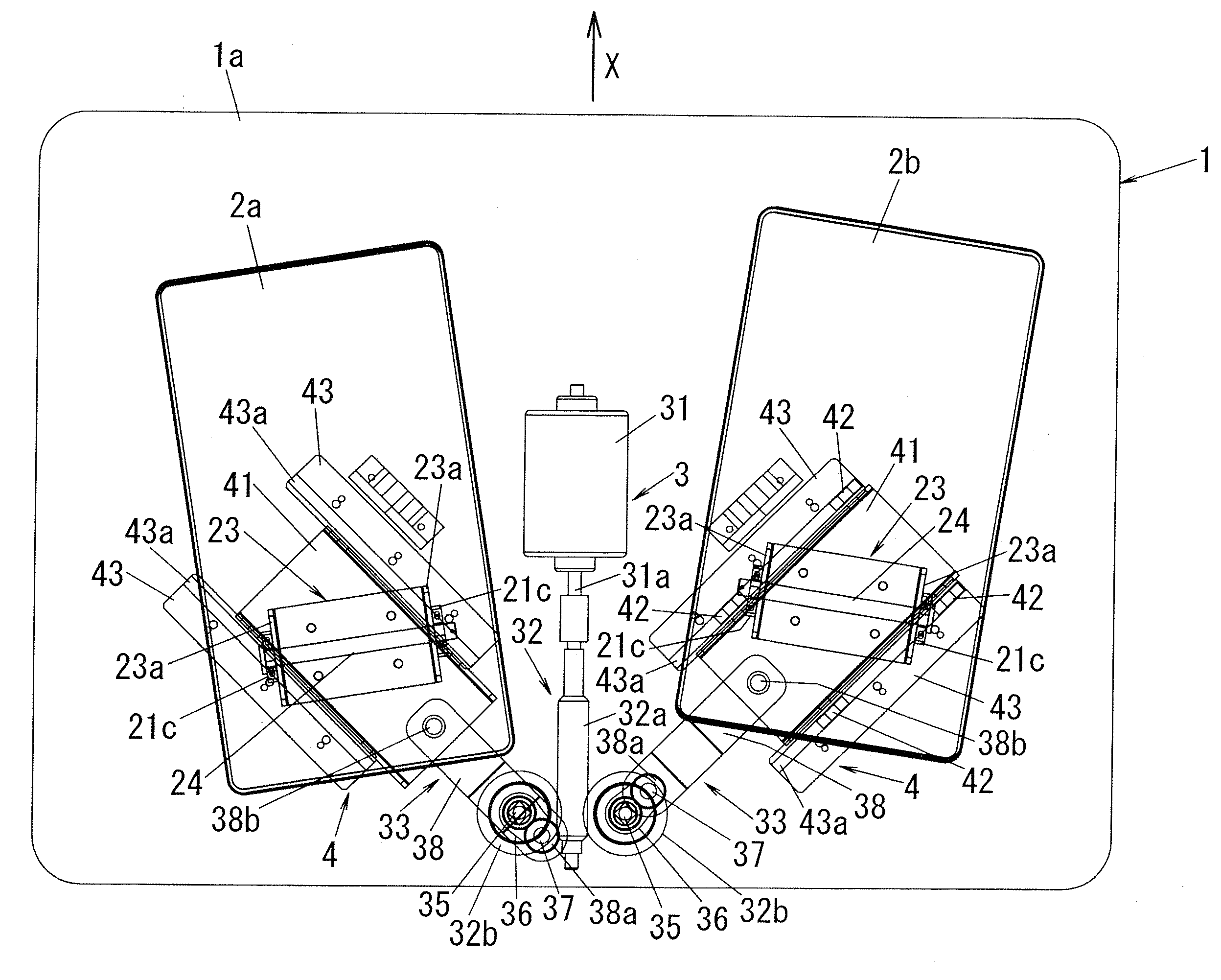 Passive exercise equipment used in standing position