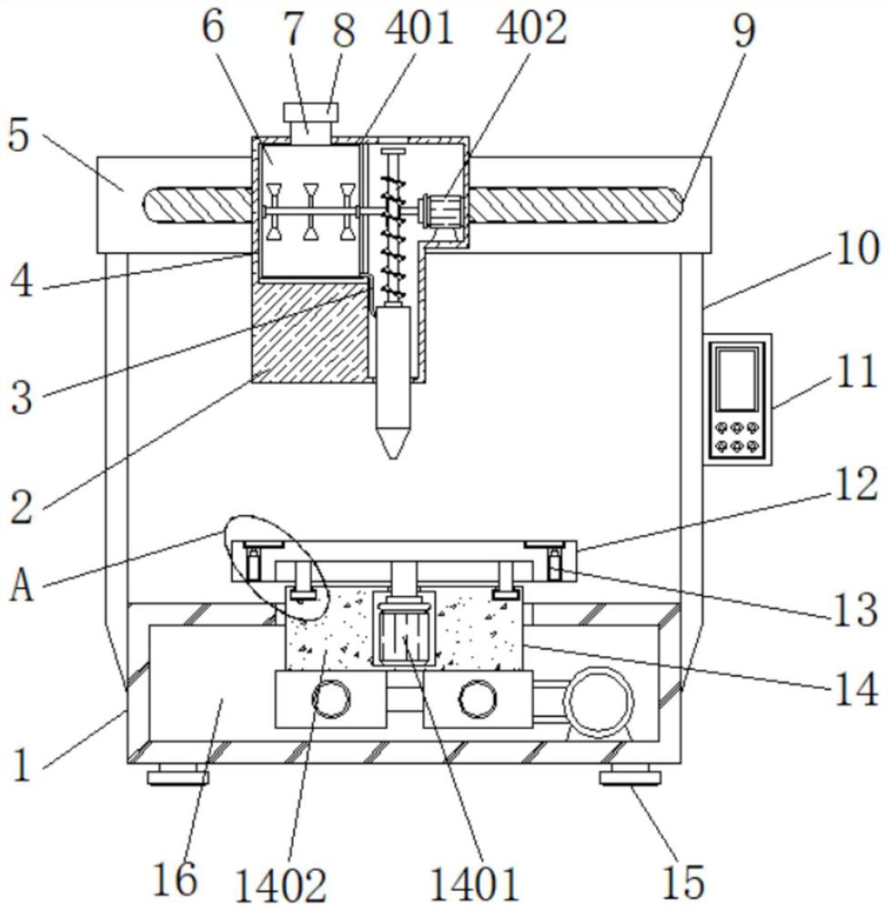 Anti-solidification automatic dispensing equipment