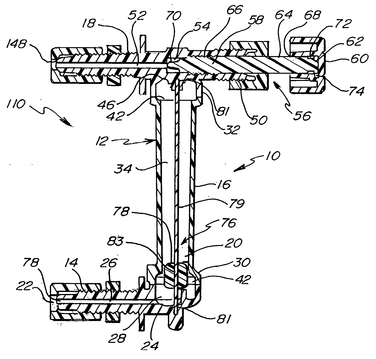 Fluoropolymer flowmeter