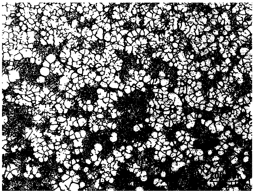 Extrusion cast aluminum alloy material and preparation method thereof