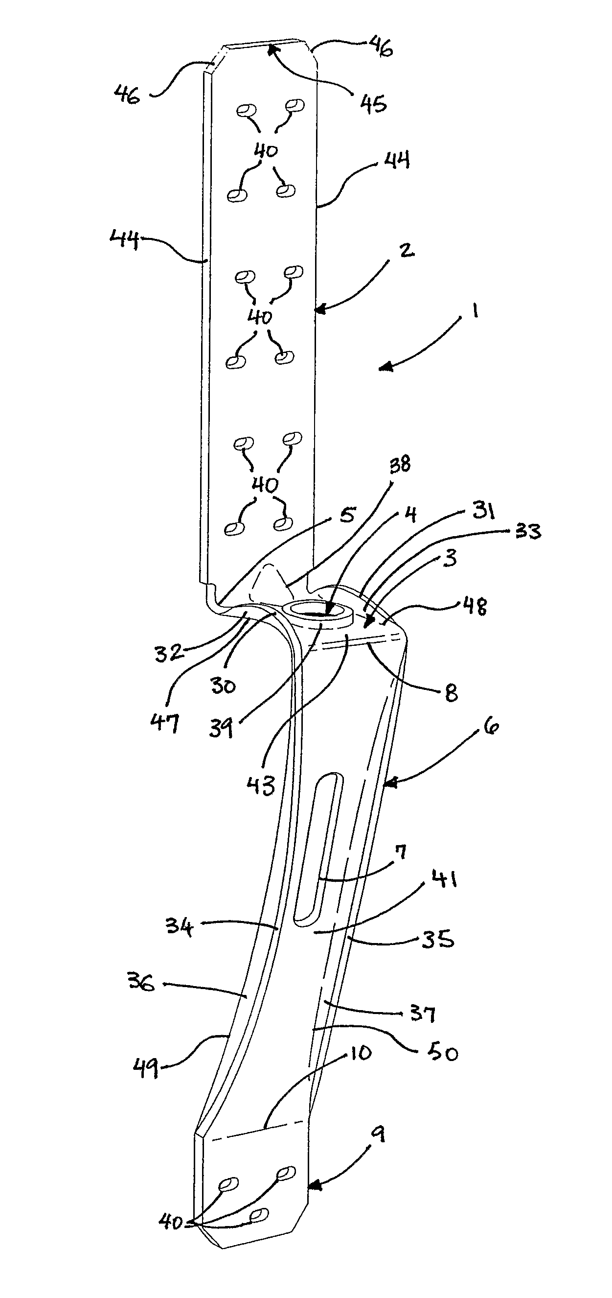 Floor span connector