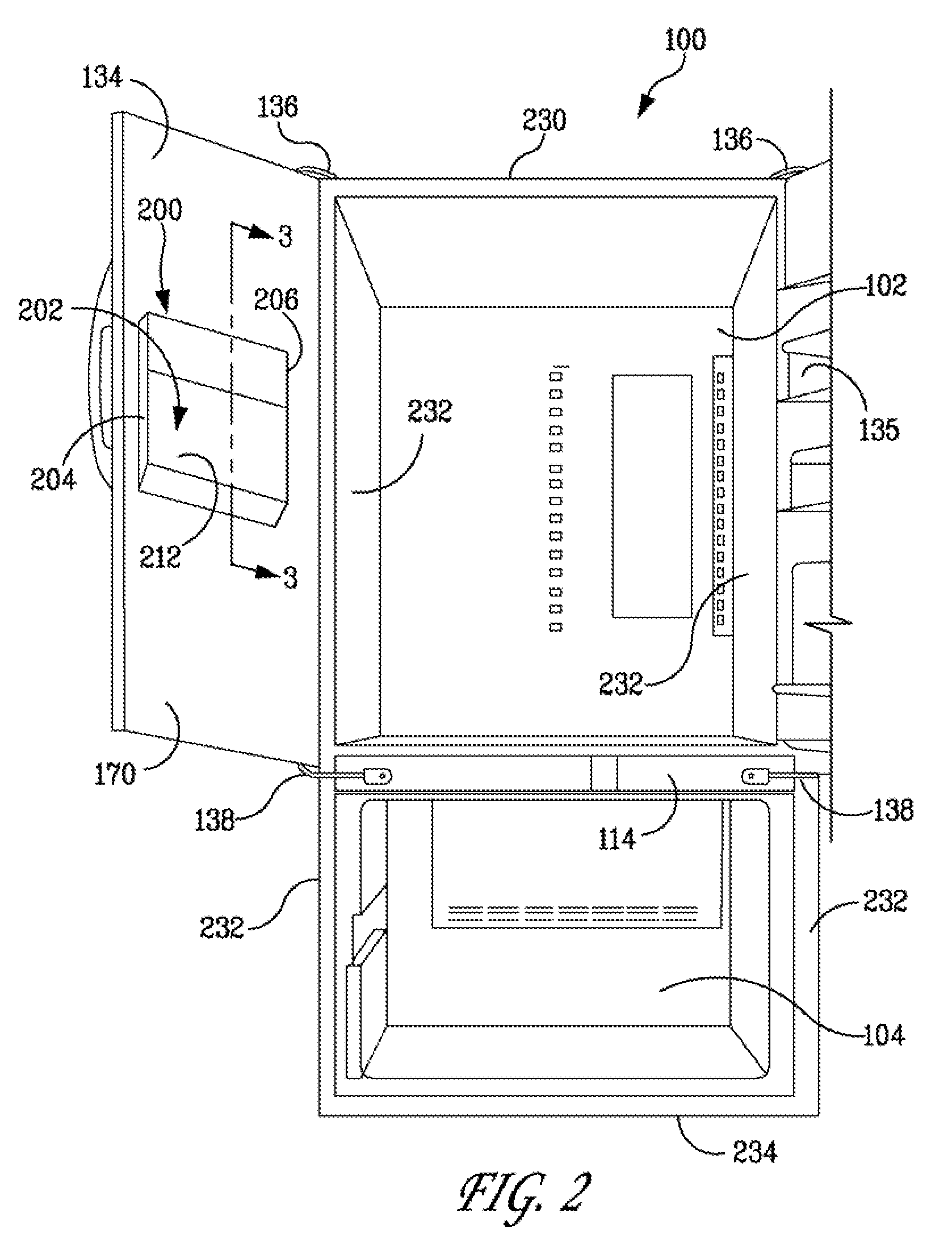 Ice storage bin and icemaker apparatus for refrigerator