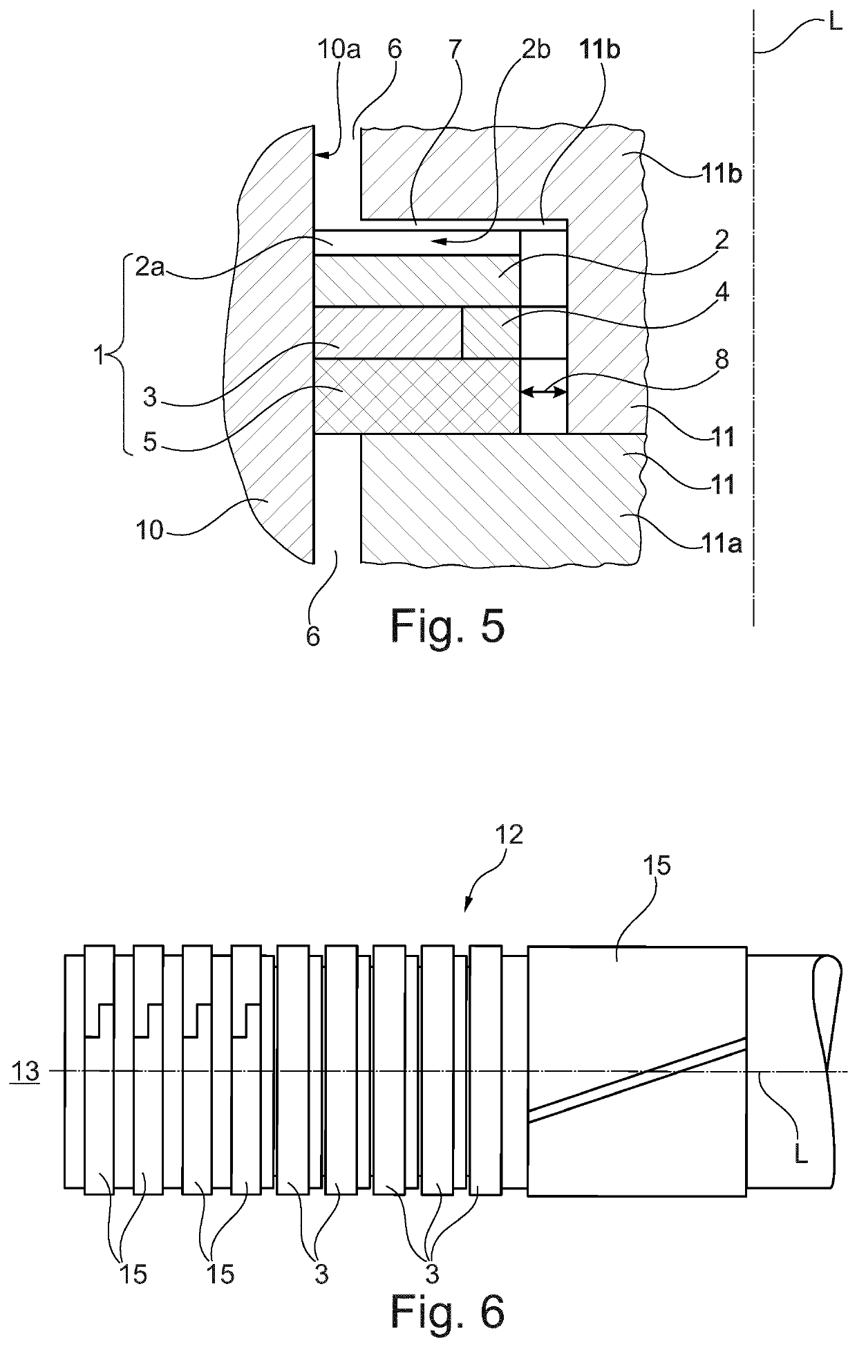 Piston ring for a piston compressor, and piston compressor