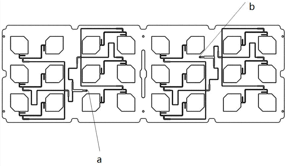 C-band broadband circularly polarized single pulse array antenna