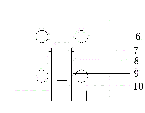 Connection structure and construction method of friction damper assembled frame joints