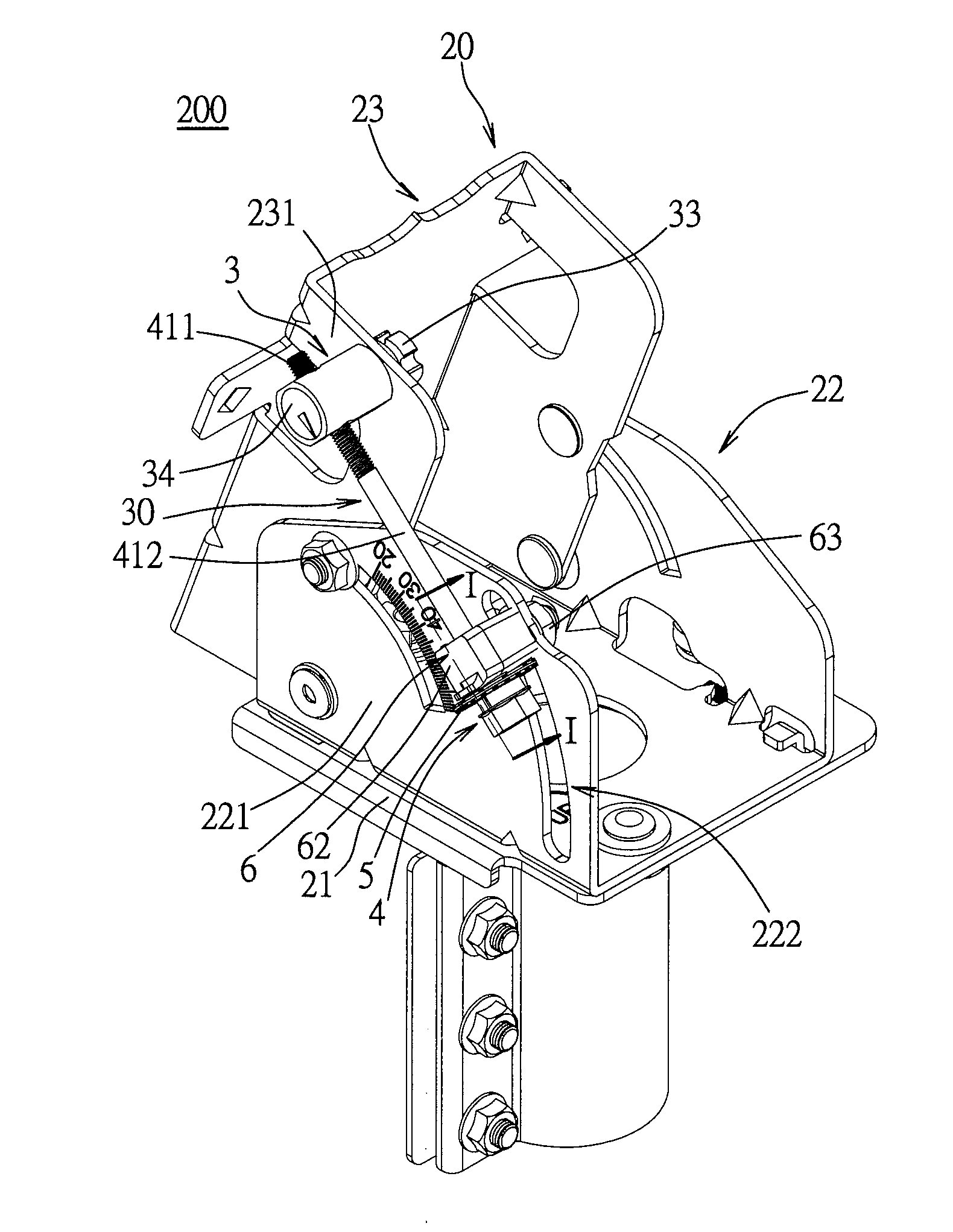 Fine adjustment mechanism and angle adjusting device having the fine adjustment mechanism