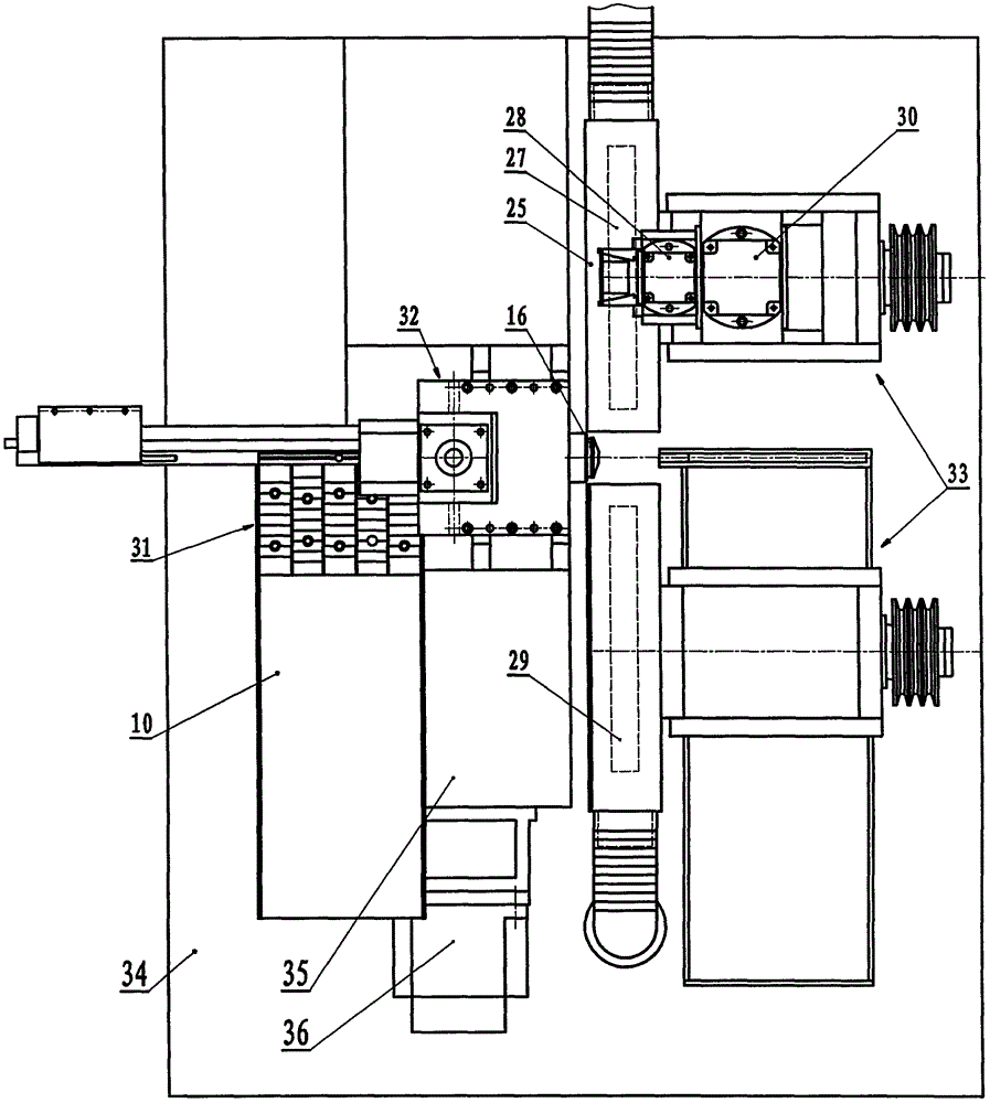 Skipping type automatic conveying device for armature shafts