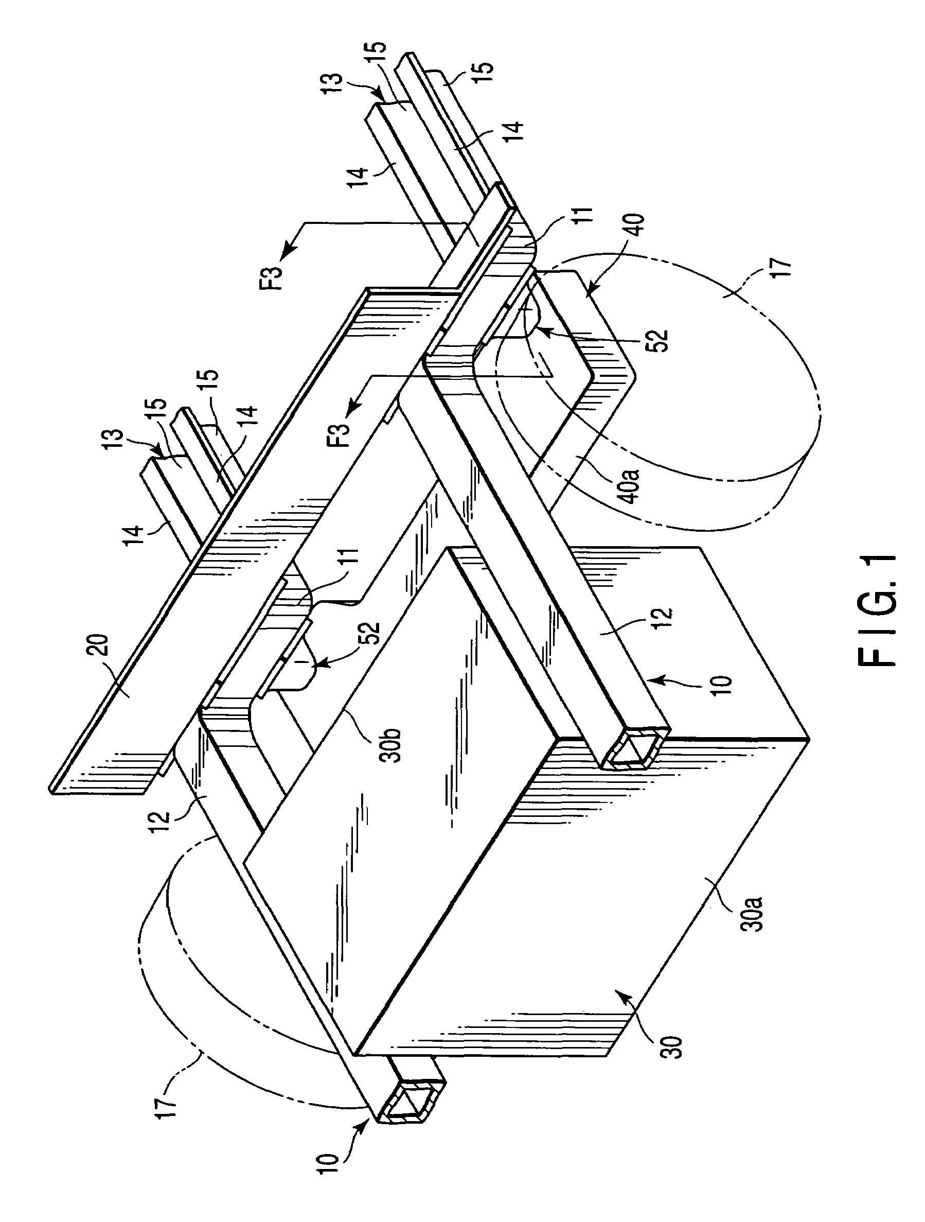 Chassis structure for vehicles