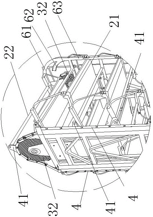 Adjustable-width vertically-cyclic stereo garage