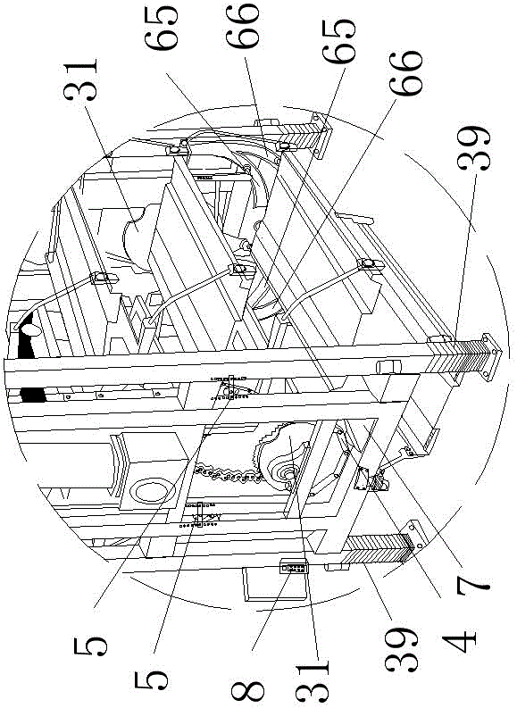 Adjustable-width vertically-cyclic stereo garage