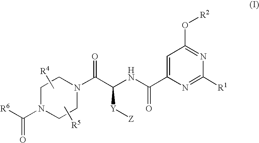 2-phenyl-6-aminocarbonyl-pyrimidine derivatives and their use as p2y12 receptor