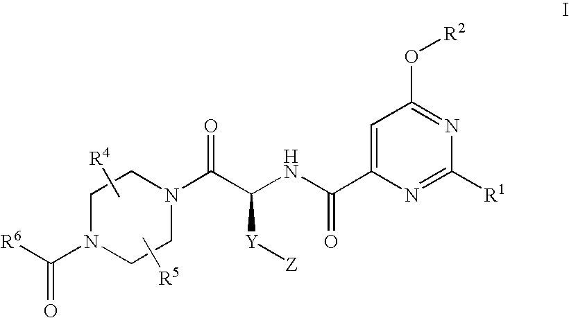 2-phenyl-6-aminocarbonyl-pyrimidine derivatives and their use as p2y12 receptor