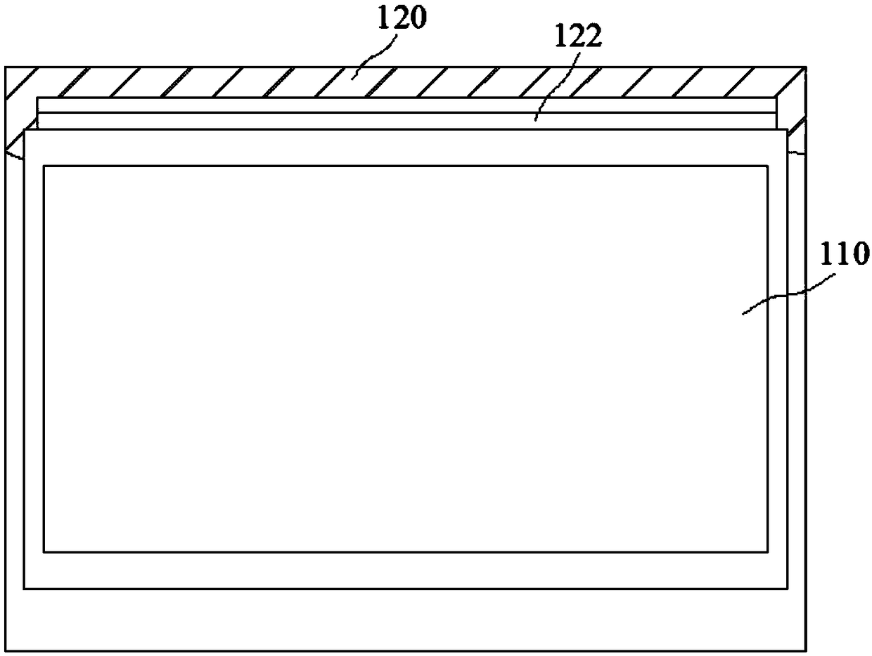 Electronic display device with dedusting device