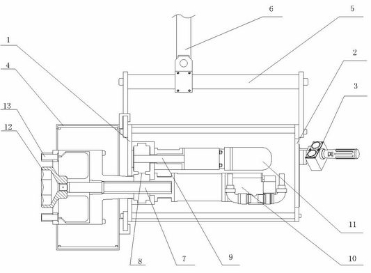 Hub main nut screwing and bearing pre-tightening force measuring machine and using method thereof