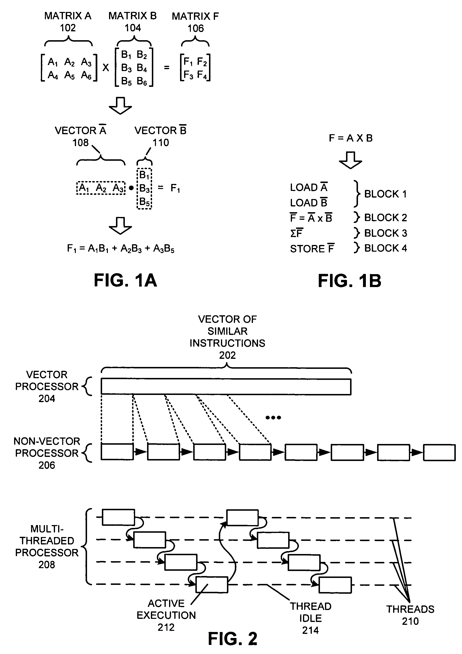 Method and apparatus for supporting vector operations on a multi-threaded microprocessor