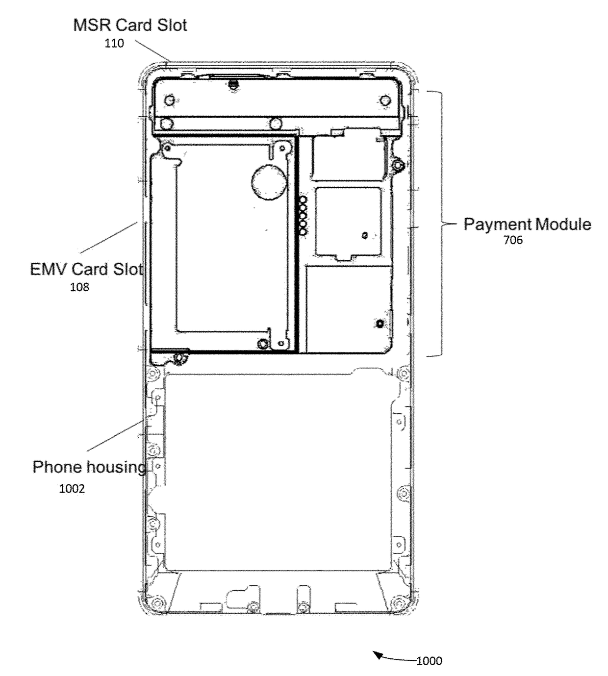 Integrated point of sale (POS) mobile device and methods of manufacture